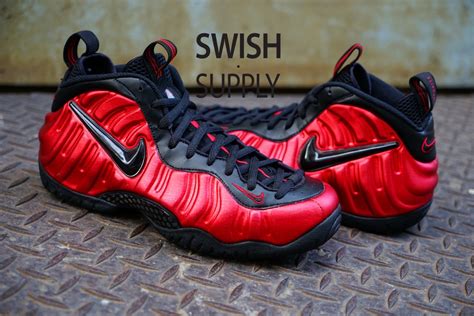 red and black foamposites